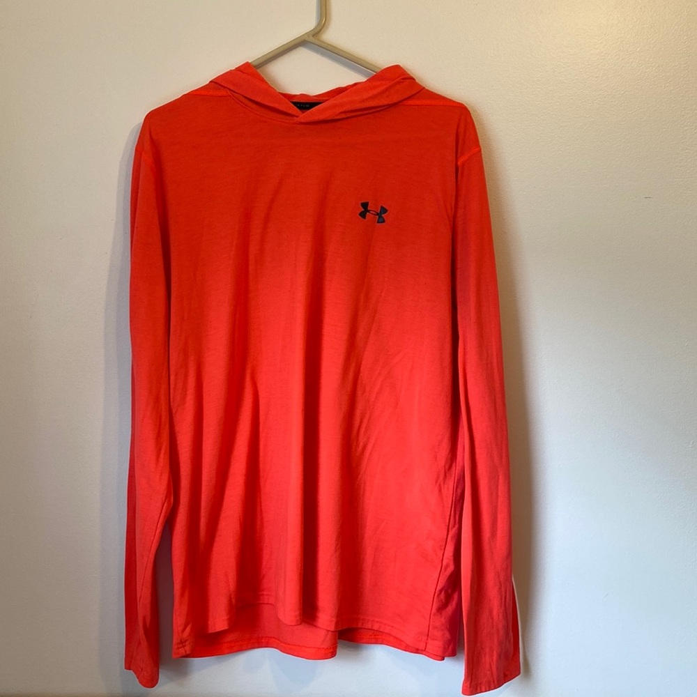 Under Armour long sleeve hooded shirt